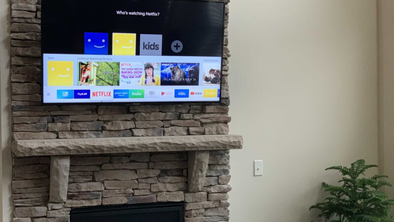Should You Mount a TV Above a Fireplace?
